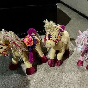 Vintage- Bundle of 3 Groovy Girls horses.